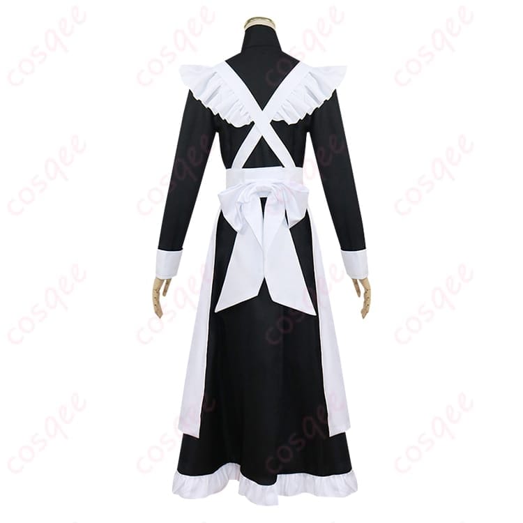 魔都精兵のスレイブ 大川村寧の清楚メイド風コスプレ 衣装一式で写真映えも着やすさも両立 - 3枚目の画像