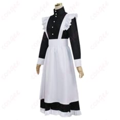 魔都精兵のスレイブ 大川村寧の清楚メイド風コスプレ 衣装一式で写真映えも着やすさも両立 - 2枚目の画像（サムネイル）