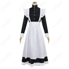 魔都精兵のスレイブ 大川村寧の清楚メイド風コスプレ 衣装一式で写真映えも着やすさも両立 - 1枚目の画像（サムネイル）