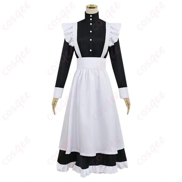 魔都精兵のスレイブ 大川村寧の清楚メイド風コスプレ 衣装一式で写真映えも着やすさも両立