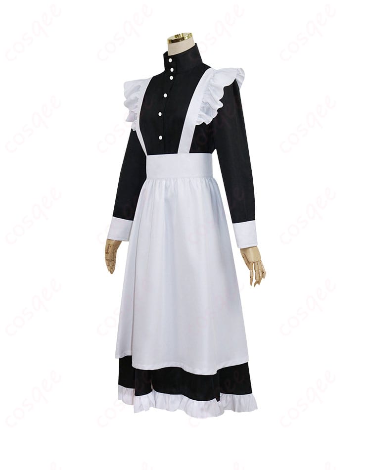 大川村寧 コスプレ衣装 側面からの画像。衣装のラインとディテールがしっかりと表現されています。アニメキャラの忠実再現。