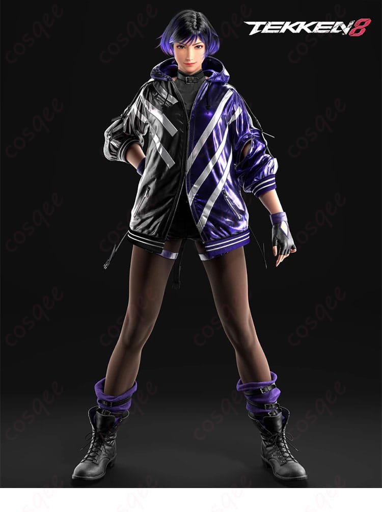 鉄拳8 麗奈(Reina) コスプレ衣装のキャラクター画像です。詳細なデザインを確認できます。