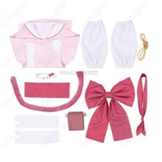 ブルアカ 百鬼夜行連合学院 モブ制服 和装セーラーの学園コーデで写真映え - 8枚目の画像（サムネイル）