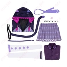 ホロライブ 紫咲シオン 新衣装 コスプレ｜ダークかわいい佇まいで写真映えする一着 - 8枚目の画像（サムネイル）