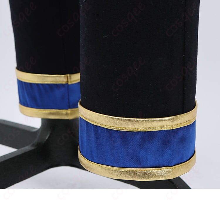 ウマ娘 ケイエスミラクル コスプレ衣装 パンツ脚部装飾 - ズボンの裾部分、細部にこだわった装飾。