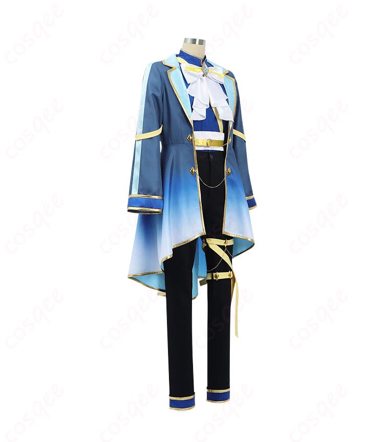 ウマ娘 ケイエスミラクル コスプレ衣装 右側画像 - 右側から見た衣装のシルエットとディテール。