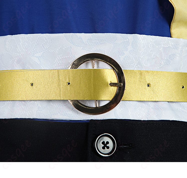 ウマ娘 ケイエスミラクル コスプレ衣装 腰带配饰细节 - ベルト部分の装飾ディテール、スタイルを引き立てる。