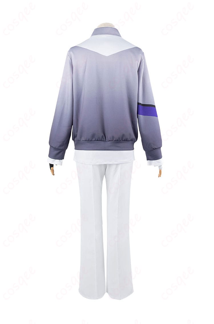 にじさんじ 剣持刀也 コスプレ衣装 背面画像 - 衣装の背面デザインも忠実に再現