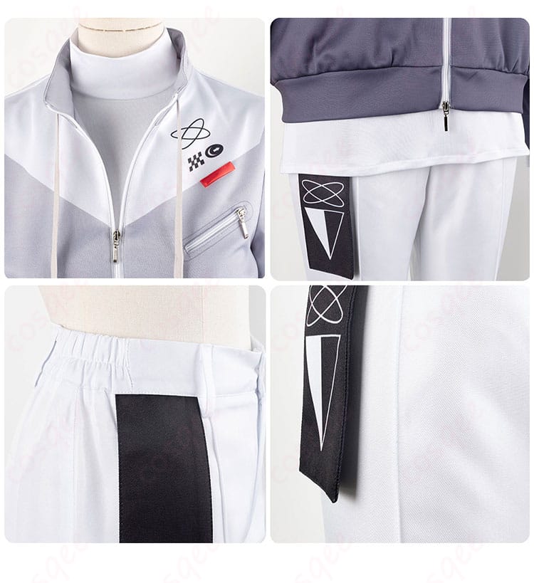 にじさんじ 剣持刀也 コスプレ衣装 服装装飾細部 - 高品質な装飾とアクセサリーのアップ画像