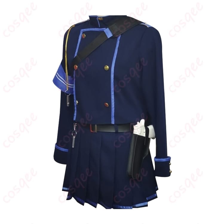 ブルーアーカイブ 橘ヒカリ＆橘ノゾミ CCC制服 コスプレ｜シャープに決まる学園ミリタリールック - 2枚目の画像