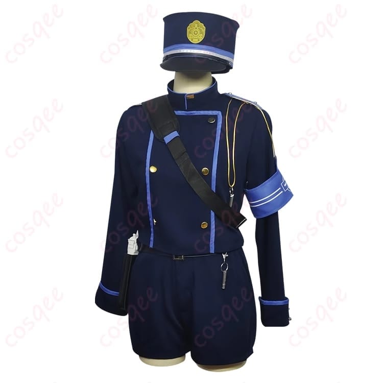 ブルーアーカイブ 橘ヒカリ＆橘ノゾミ CCC制服 コスプレ｜シャープに決まる学園ミリタリールック - 4枚目の画像