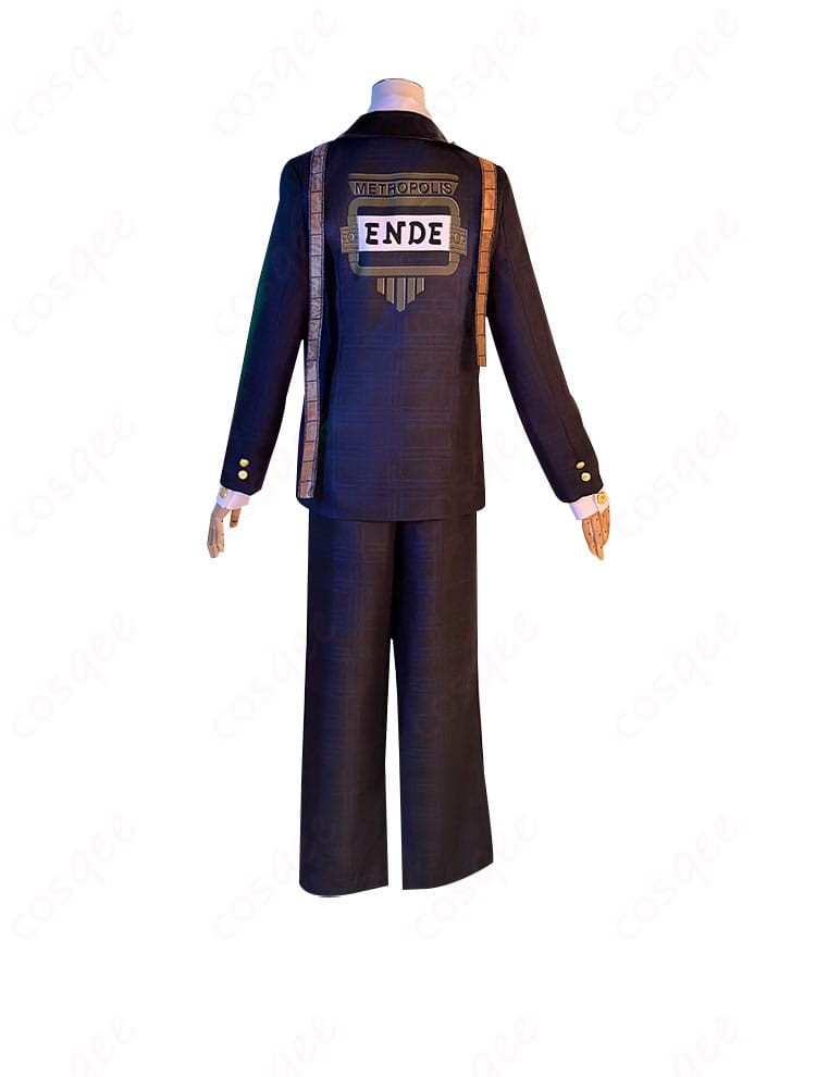 「第五人格」囚人コスプレ衣装の背面。背面のディテールも完璧に再現。