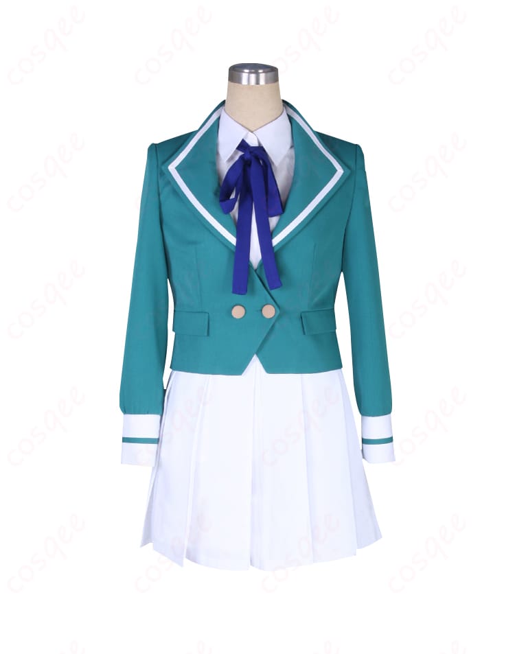 ゾンビランドサガ 星川リリィ 制服 コスプレ衣装 正面画像。高還元度再現された制服が特徴のコスプレ衣装。