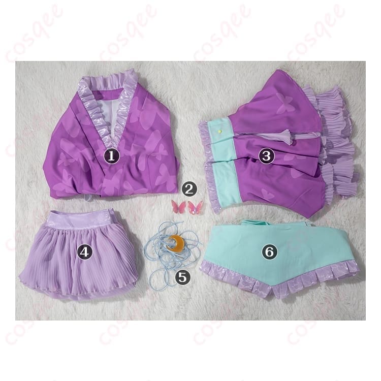 リルぷりっ 笹原名月の華やかアイドル風コスプレ衣装 S–XXLで映える一着 - 5枚目の画像