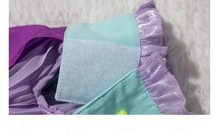 リルぷりっ 笹原名月 コスプレ衣装 袖口细节(袖口部分の装飾が繊細に表現されています)