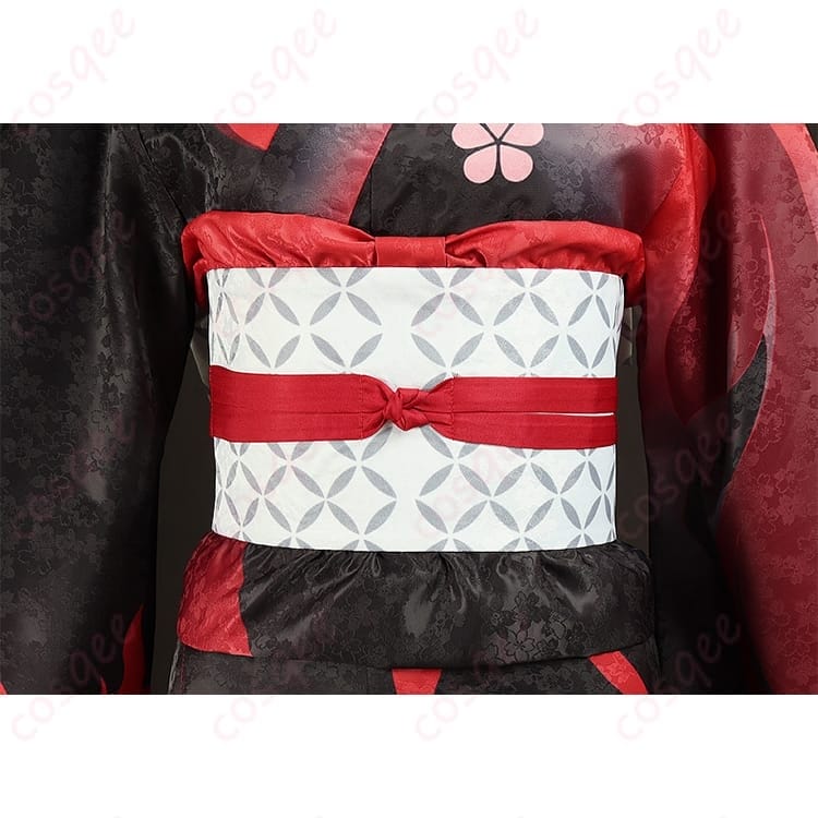 原神 羽生田千鶴の和風エレガントなコスプレ衣装 軽やかで写真映えする仕上がり - 5枚目の画像