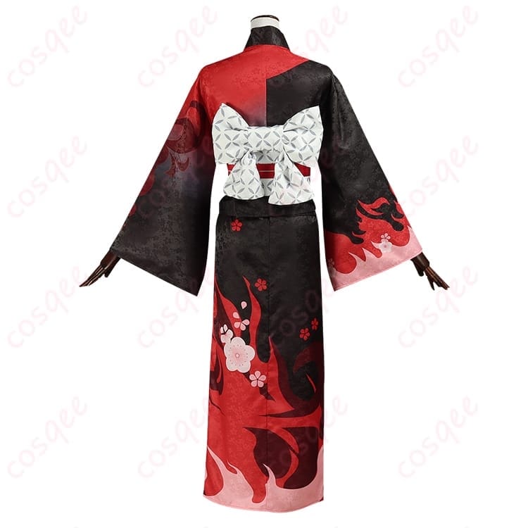 原神 羽生田千鶴の和風エレガントなコスプレ衣装 軽やかで写真映えする仕上がり - 3枚目の画像