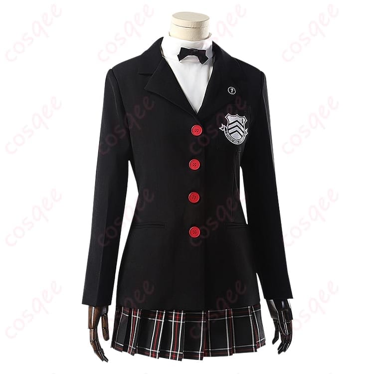 ペルソナ5R 芳澤かすみ 学園制服コスプレ｜清楚スポーティで写真映えする一式セット - 1枚目の画像