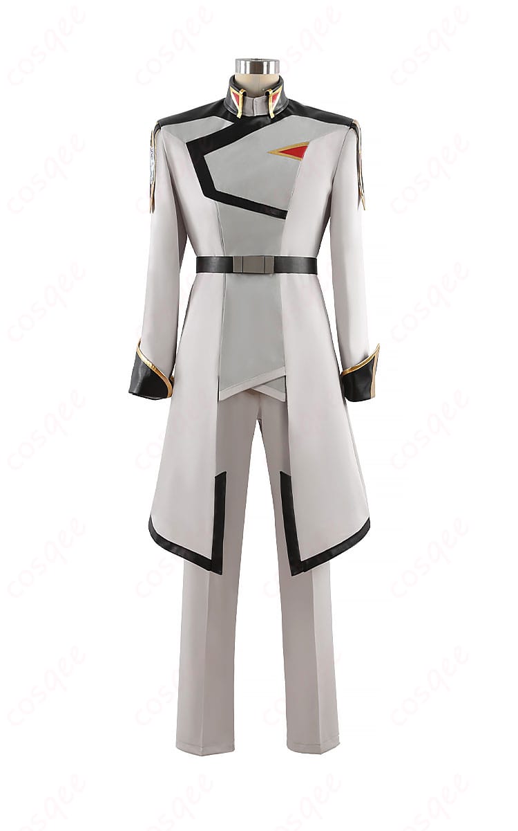 キラ・ヤマト コスプレ衣装 准将服(劇場版)の正面画像。ディテール豊かなデザインと完璧なフィット感。