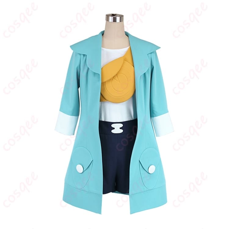 ポケットモンスターのリコ私服コスプレ衣装 軽やかで動きやすく写真映えする爽やか配色 - 1枚目の画像