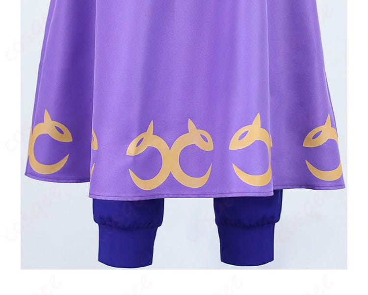 ポケモンSV カキツバタ コスプレ衣装 围裙背面の細部 - 完璧な再現