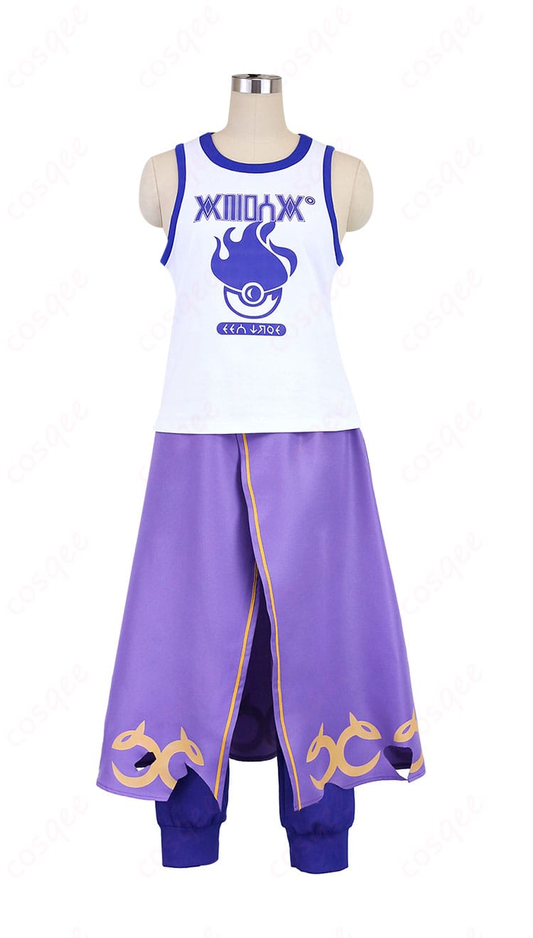 カキツバタ コスプレ衣装 正面ディテール - 高品質な仕立て