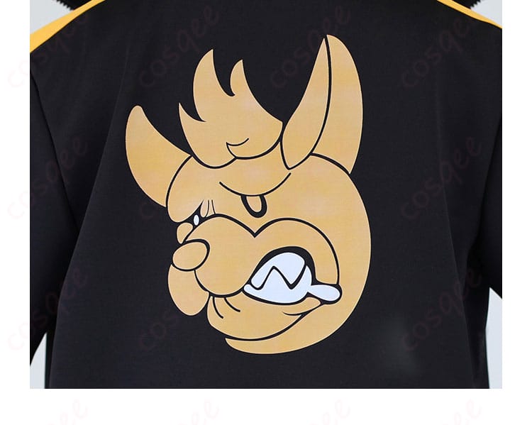 カキツバタ コスプレ衣装 外套背面のデザイン細部 - ストーリーに忠実な再現