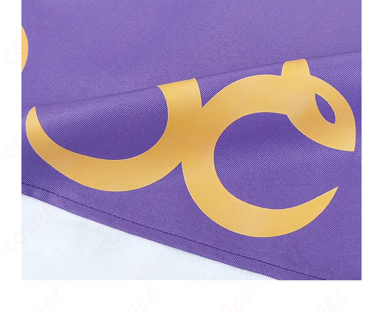 カキツバタ コスプレ衣装 すべての装飾細部 - 高忠実度で再現されたデザイン