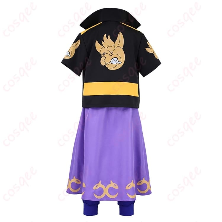 ポケモンSV ゼロの秘宝 カキツバタ コスプレ衣装 上品シルエットで写真映え - 2枚目の画像