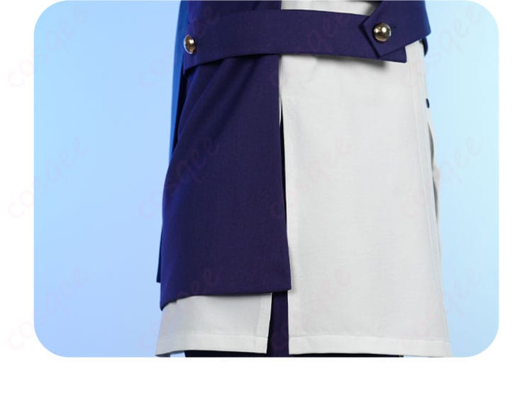 氷鷹北斗 コスプレ衣装 側面の衣装ディテール。全体的なバランスとデザインが分かりやすい。