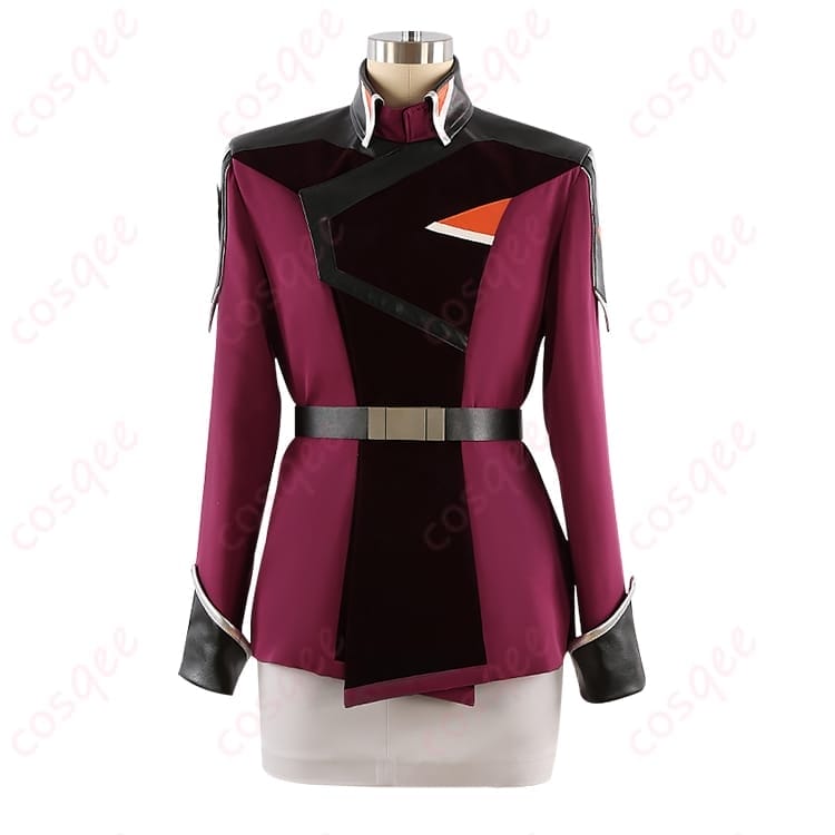 機動戦士ガンダムSEED FREEDOM ルナマリア・ホークのザフト軍制服コス｜赤が映えて写真映え抜群 - 1枚目の画像