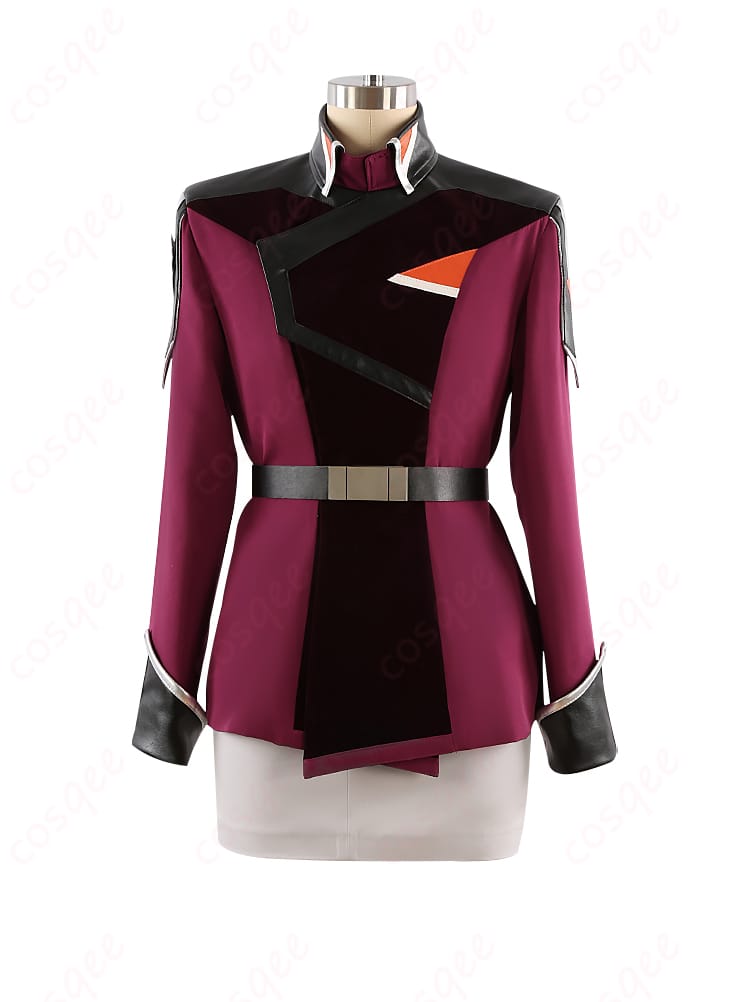 ルナマリア・ホーク ザフト軍制服(劇場版)コスプレ衣装 正面画像 高品質な再現性