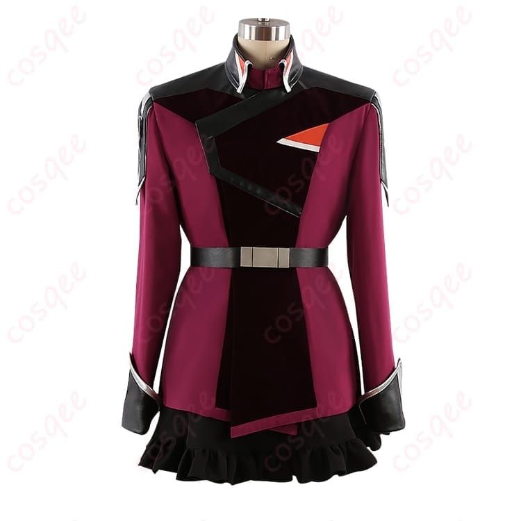 ガンダムSEED FREEDOM アグネス・ギーベンラートの軍服風コスプレ 衣装一式で写真映えも着やすさも両立 - 1枚目の画像