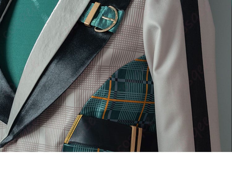 前胸部分の衣装ディテール | 蓮巳敬人 コスプレ衣装 フィーチャースカウト MV衣装