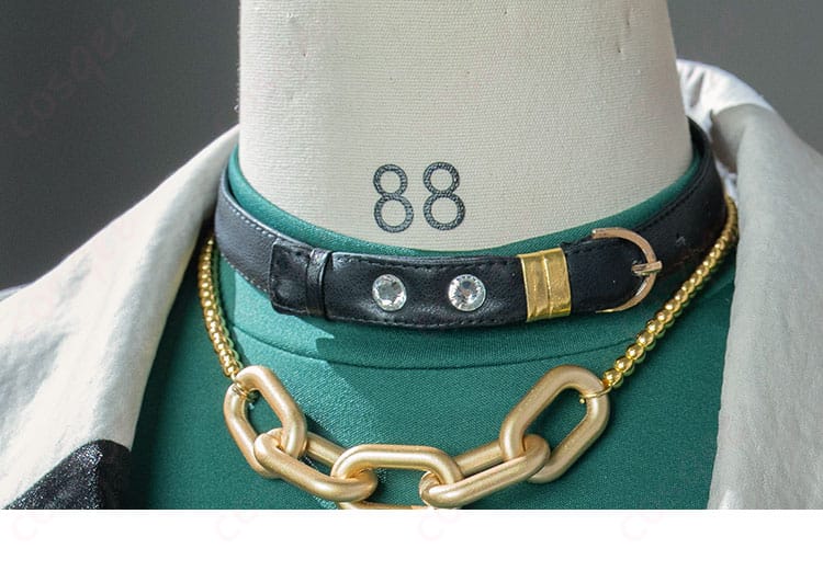 颈饰ディテール | 蓮巳敬人 コスプレ衣装 デリジェント・グレイ