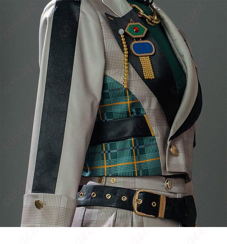 服装側面の装飾ディテール | 蓮巳敬人 コスプレ衣装 フィーチャースカウト MV衣装