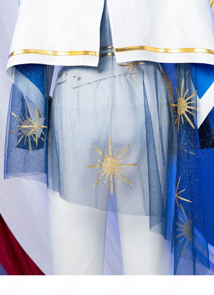 服装背面の装飾ディテール - 深海奏汰のコスプレ衣装背面装飾ディテール