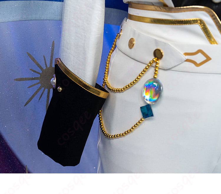 衣袖の装飾ディテール - 深海奏汰のコスプレ衣装の袖飾り