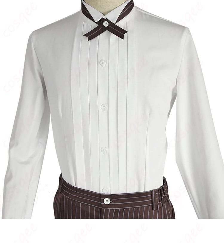 アンセル コスプレ衣装 内搭シャツのディテール - アークナイツ キャラクター衣装
