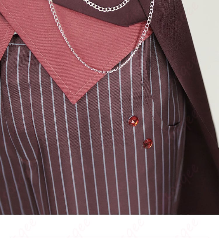 アンセル コスプレ衣装 装飾詳細 - 夜の喫茶店 コスプレ衣装 特徴的な装飾