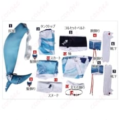 ホロライブ がうる・ぐら 正月衣装コスプレ｜和風×マリンの華やかデザインで写真映え - 4枚目の画像（サムネイル）