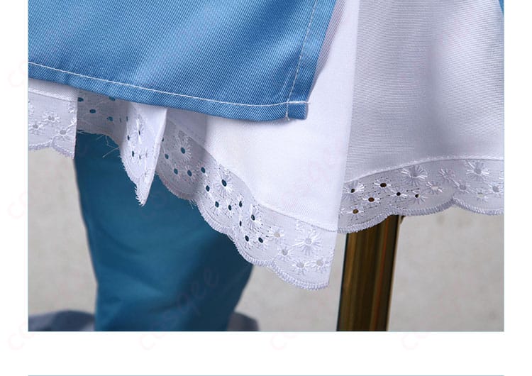 ホロライブ がうる・ぐら コスプレ衣装 衣摆装飾の細部。美しいデザインが全体の印象を引き立てます。