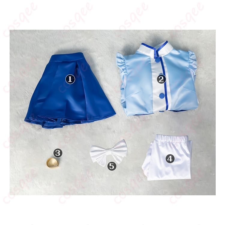 ふしぎ星のふたご姫 レインの姫系ロイヤルコス｜鮮やかで写真映えする着やすさ - 5枚目の画像