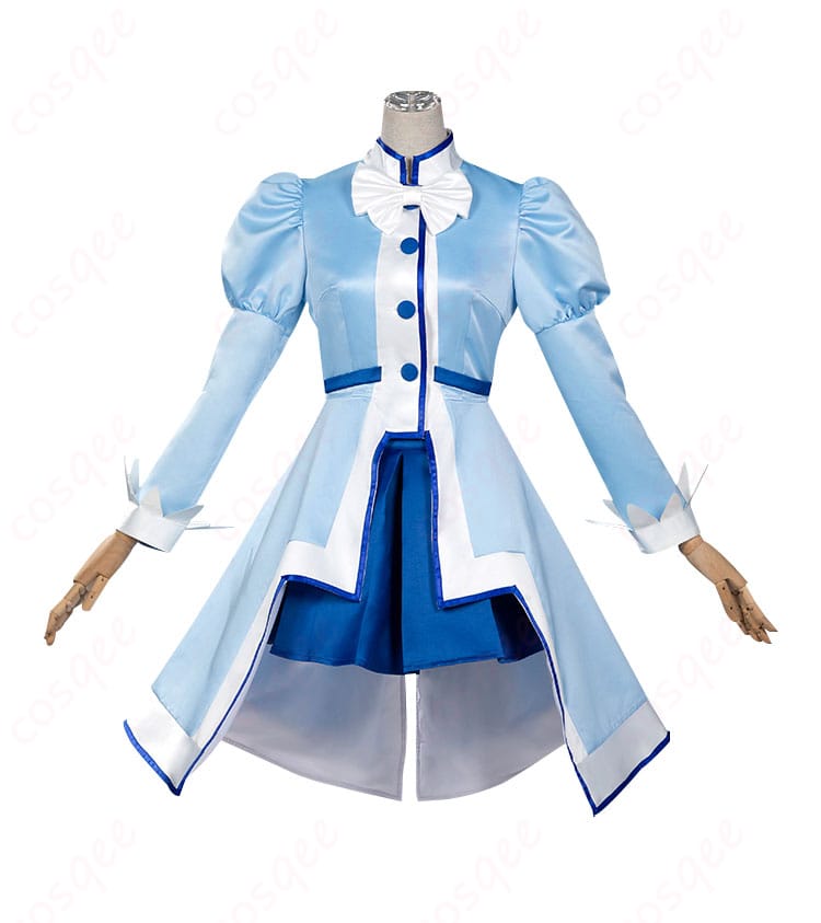 レイン コスプレ衣装 正面図 鮮やかなデザインと精緻な刺繍が魅力的