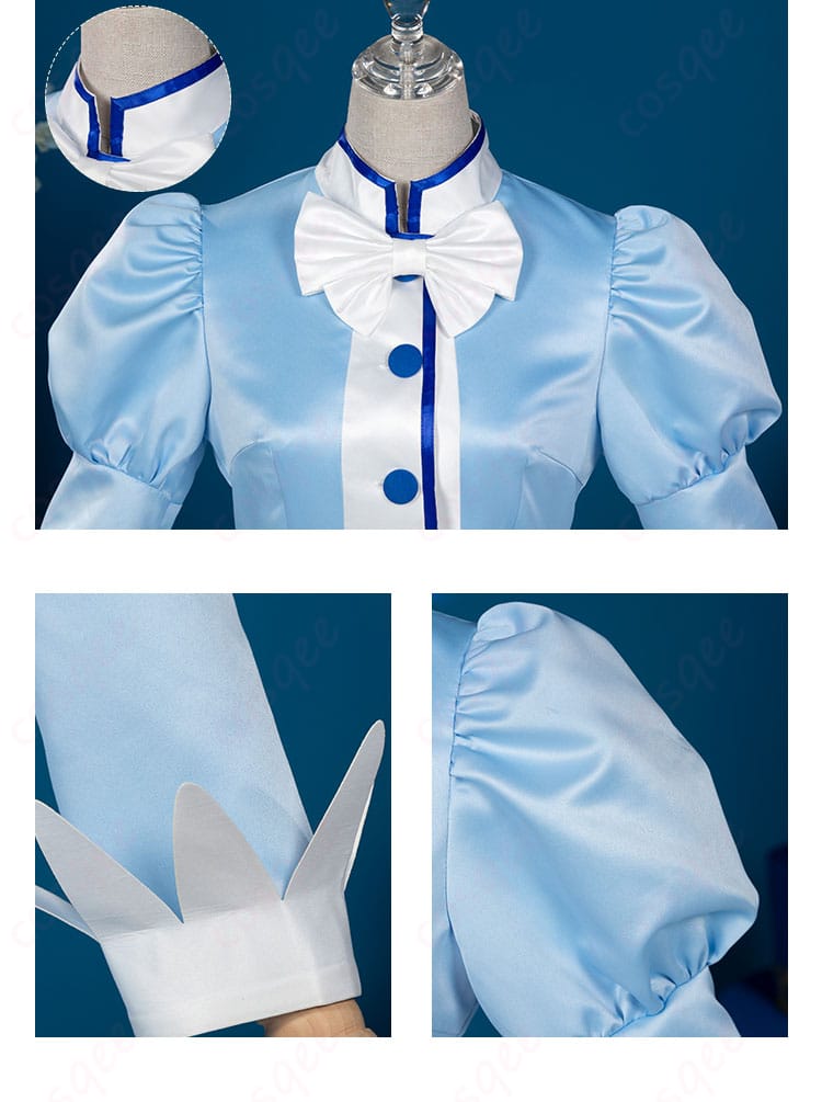 レイン コスプレ衣装 领口と肩袖の装飾 美しく繊細なデザイン