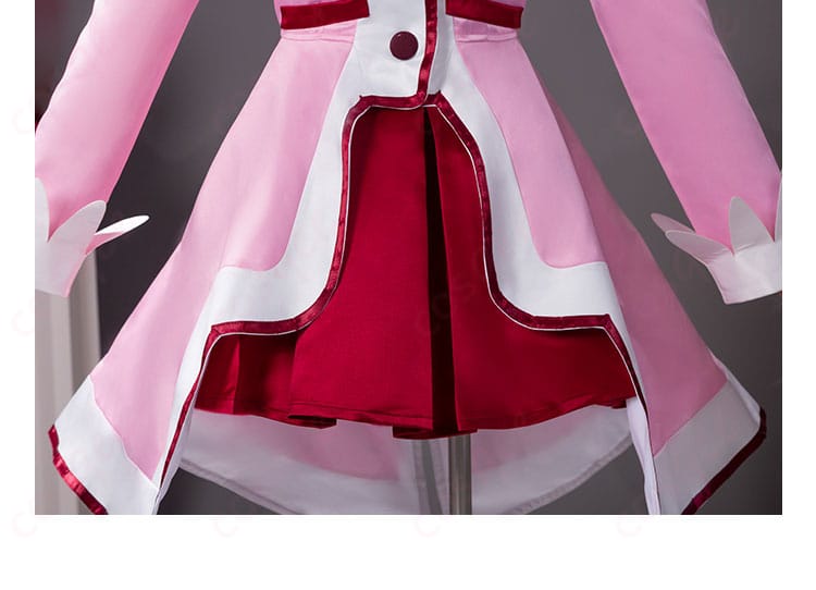 ファインのスカート装飾の詳細。ふんわりとしたスカートデザイン。