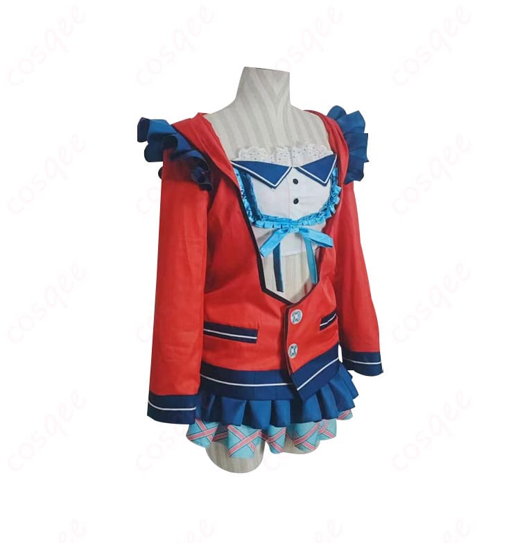 新海天のコスプレ衣装の右側のディテール【9-nine-シリーズ】。