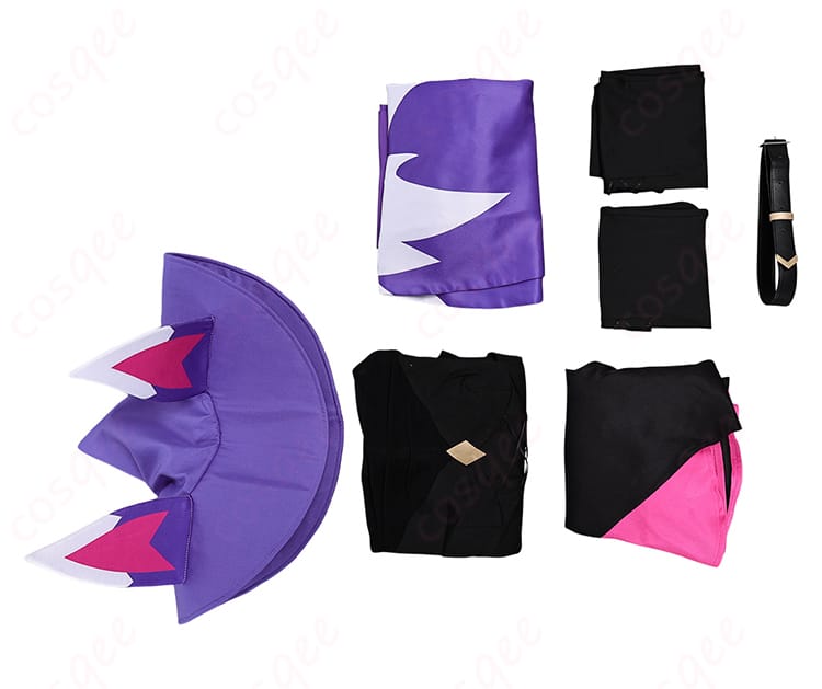 パルワールド クレメーオ コスプレ衣装のセット内容の画像。衣装全体を確認できる。