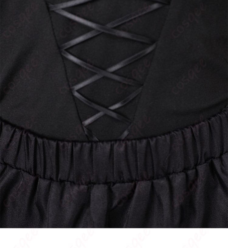 クレメーオ コスプレ衣装の腰にある系帯の装飾部分。細部まで再現されたデザイン。