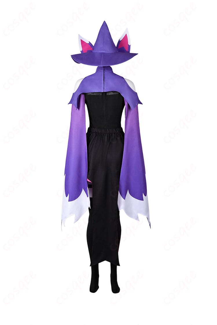 パルワールド クレメーオ コスプレ衣装の背面画像。背中のデザインと装飾が確認できる。